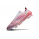 Chaussure adidas F50 Elite LL FG Rose Blanc