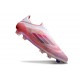 Chaussure adidas F50 Elite LL FG Rose Blanc