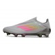 Chaussure adidas F50 Elite LL FG Gris Rose