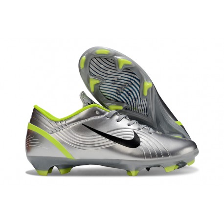 Nike Zoom Mercurial Vapor XVI Elite FG Neuf Argent Noir Volt