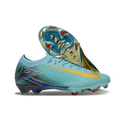 Nike Zoom Mercurial Vapor XVI Elite FG Neuf Bleu Or