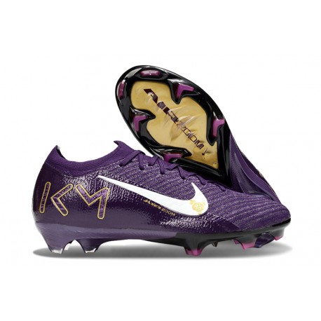 Nike Zoom Mercurial Vapor XVI Elite FG Neuf X MBAPPÉ Violet Grandiose Ivoire Pâle