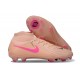 Chaussures Nike Phantom Luna Elite FG Teinte Cramois Rose Explosif