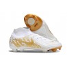 Chaussures Nike Phantom Luna Elite FG Blanc Or