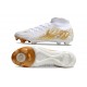 Chaussures Nike Phantom Luna Elite FG Blanc Or