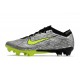 Nike Zoom Mercurial Vapor 15 Elite FG Neuf Argent Métallique Vert Noir
