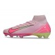 Nike Air Zoom Mercurial Superfly X Elite FG Rose Jaune