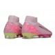 Nike Air Zoom Mercurial Superfly X Elite FG Rose Jaune