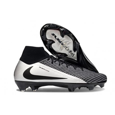 Nike Air Zoom Mercurial Superfly X Elite FG Noir Argent