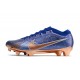 Nike Zoom Mercurial Vapor 15 Elite FG Neuf Bleu Cuivre Métallique