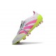 adidas Predator Elite Foldover Tongue FG Blanc Rose Lucide Citron Lucide