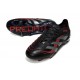 Crampon adidas Predator Elite FG Noir Gris Quatre Rouge Lucide