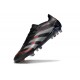 Crampon adidas Predator Elite FG Noir Gris Quatre Rouge Lucide