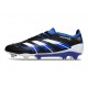 Crampon adidas Predator Elite FG Noir Bleu Blanc