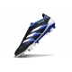 Crampon adidas Predator Elite FG Noir Bleu Blanc