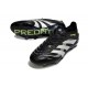 Crampon adidas Predator Elite FG Noir Blanc Citron Lucid