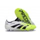 Crampon adidas Predator Elite FG Blanc Noir Citron Lucid
