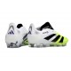 Crampon adidas Predator Elite FG Blanc Noir Citron Lucid