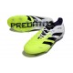 Crampon adidas Predator Elite FG Blanc Noir Citron Lucid