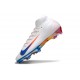 Chaussures Nike Mercurial Superfly 10 Elite FG Blanc Bleu Rouge