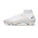 Chaussures Nike Mercurial Superfly 10 Elite FG Blanc