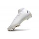 Chaussures Nike Mercurial Superfly 10 Elite FG Blanc