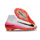 Chaussures Nike Mercurial Superfly 10 Elite FG Blanc Rouge Noir