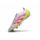 Crampon adidas Predator Elite FG Blanc Rose Lucide Citron Lucide