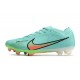 Nike Zoom Mercurial Vapor 15 Elite FG Neuf Vert Orange