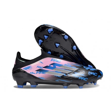 Chaussure adidas F50 Elite LL FG Noir Bleu Rose