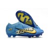 Nike Zoom Mercurial Vapor XV Elite FG X Mbappe Bleu Baltique Blanc