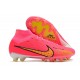 Chaussures Nike Mercurial Superfly 9 Elite AG Rouge Jaune