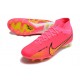 Chaussures Nike Mercurial Superfly 9 Elite AG Rouge Jaune