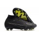 Nike Mercurial Superfly 9 Elite AG Shadow - Noir Gris Blanc Jaune Fluo