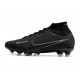 Nike Mercurial Superfly 9 Elite AG Shadow - Noir Gris Blanc Jaune Fluo
