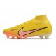 Nike Mercurial Superfly 9 Elite AG &nbsp;Lucent - Jaune Crépuscule Barely Grape