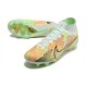 Chaussures Nike Mercurial Superfly 9 Elite AG Bonded - Vert Bleu Orange