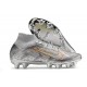 Chaussures Nike Mercurial Superfly 9 Elite AG Argent Métallique