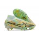 Nike Air Zoom Mercurial Superfly 9 Elite SG-Pro Bonded - Vert Bleu Orange