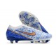 Nike Zoom Mercurial Vapor XV Elite Sg Pro Blanc Bleu