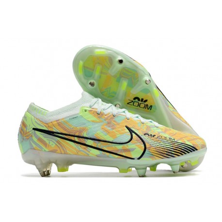 Nike Zoom Mercurial Vapor XV Elite Sg Pro Bonded - Vert Bleu Orange