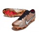 Nike Zoom Mercurial Vapor XV Elite AG-Pro Mbappe Cuivre Métallique