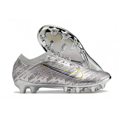 Nike Zoom Mercurial Vapor XV Elite AG-Pro Argent Or