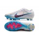 Nike Mercurial Vapor 15 Elite AG Blanc Bleu Baltique Rose Indigo Brume