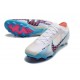 Nike Mercurial Vapor 15 Elite AG Blanc Bleu Baltique Rose Indigo Brume