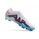Nike Mercurial Vapor 15 Elite AG Blanc Bleu Baltique Rose Indigo Brume