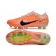 Nike Mercurial Vapor 15 Elite NU AG Givré Noir Orange Total