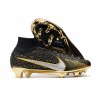 Crampon Nike Zoom Mercurial Superfly IX Elite FG Noir Argent Or