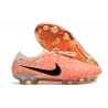 Chaussures Nike Tiempo Legend X Elite FG NU Goyave Givré Noir Orange Total