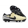 Chaussures Nike Tiempo Legend X Elite FG Beige Noir